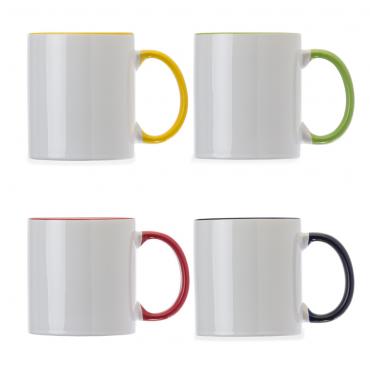 Caneca de cerâmica 350ml branca