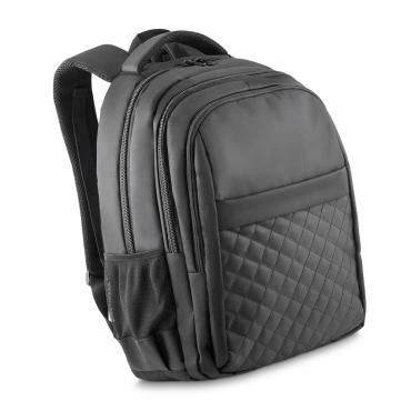 Mochila para notebook com acabamento externo em nylon.