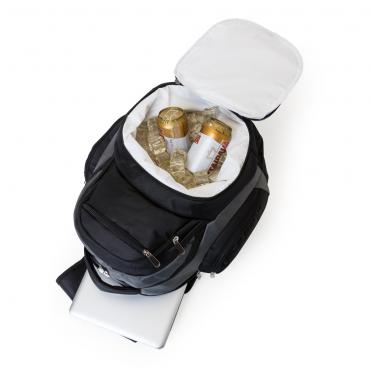 Mochila poliester para notebook com compartilhamento térmico