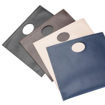 Sacola de viagem costurada